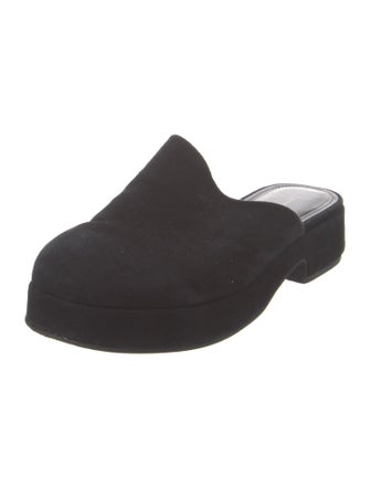 Larroude Suede Mules