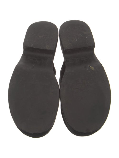 Larroude Suede Mules