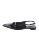 Larroude Patent Leather Slingback Flats