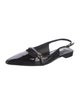 Larroude Patent Leather Slingback Flats