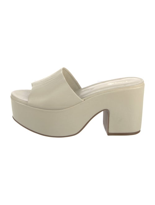 Larroude Leather Slides