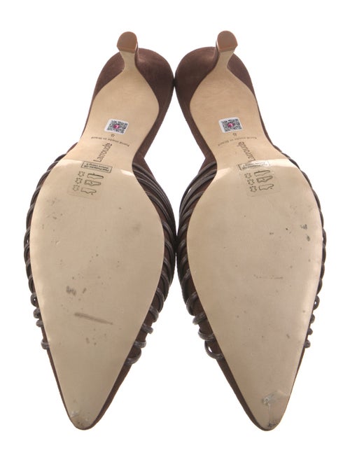 Larroude Suede Mules