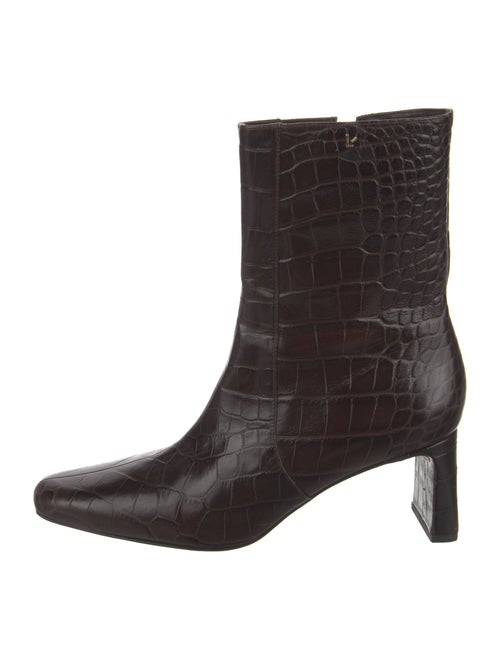 Larroude Crocodile Boots