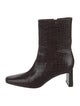 Larroude Crocodile Boots