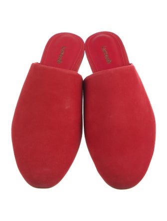 Larroude Suede Mules