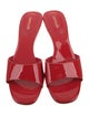 Larroude Patent Leather Slides