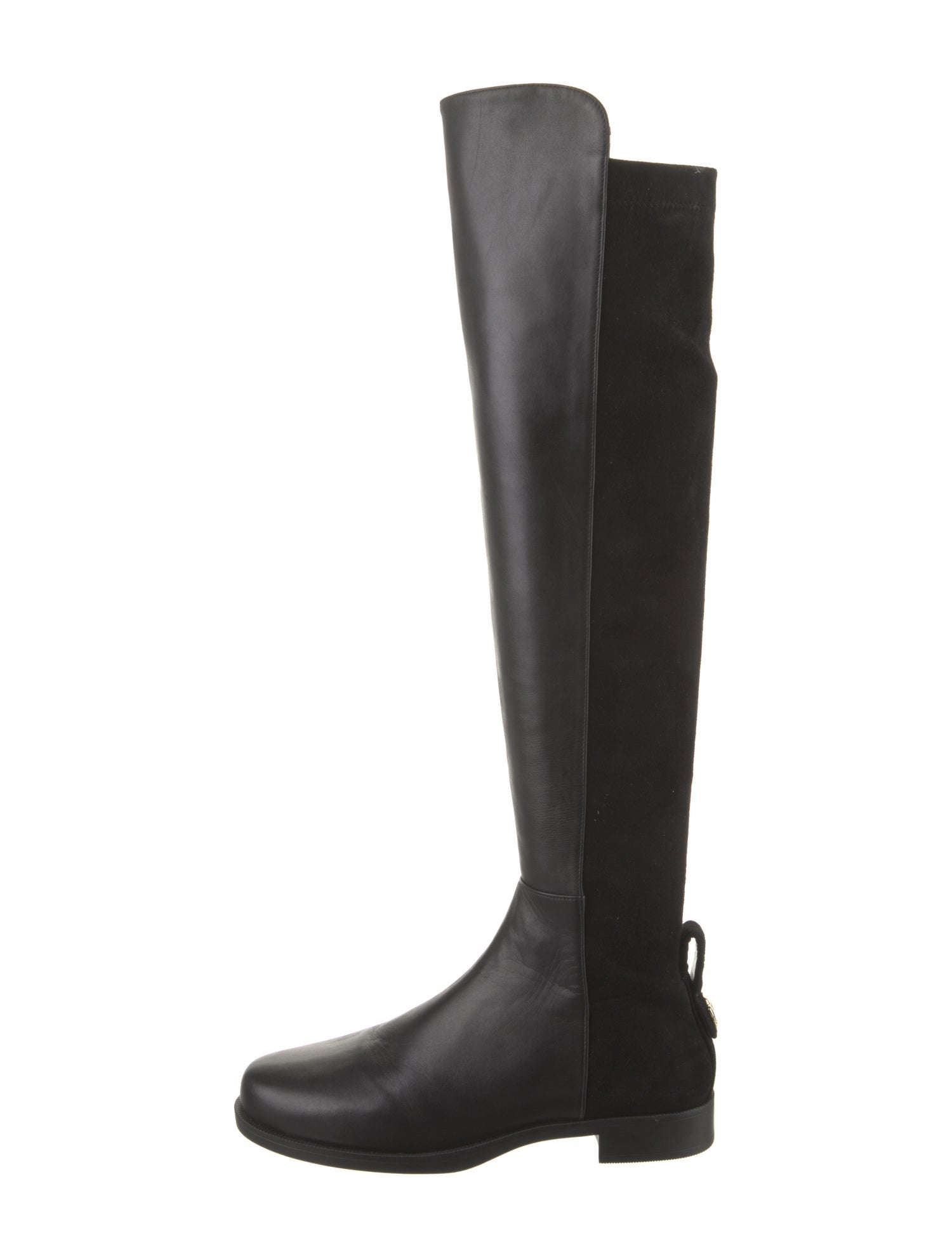 Larroude Leather Riding Boots