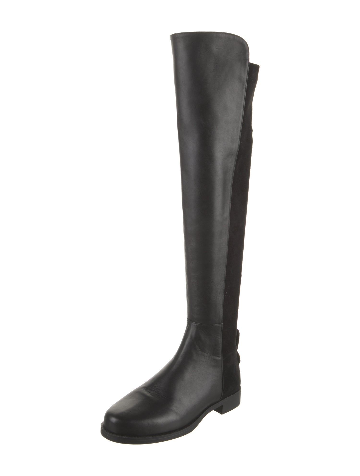 Larroude Leather Riding Boots
