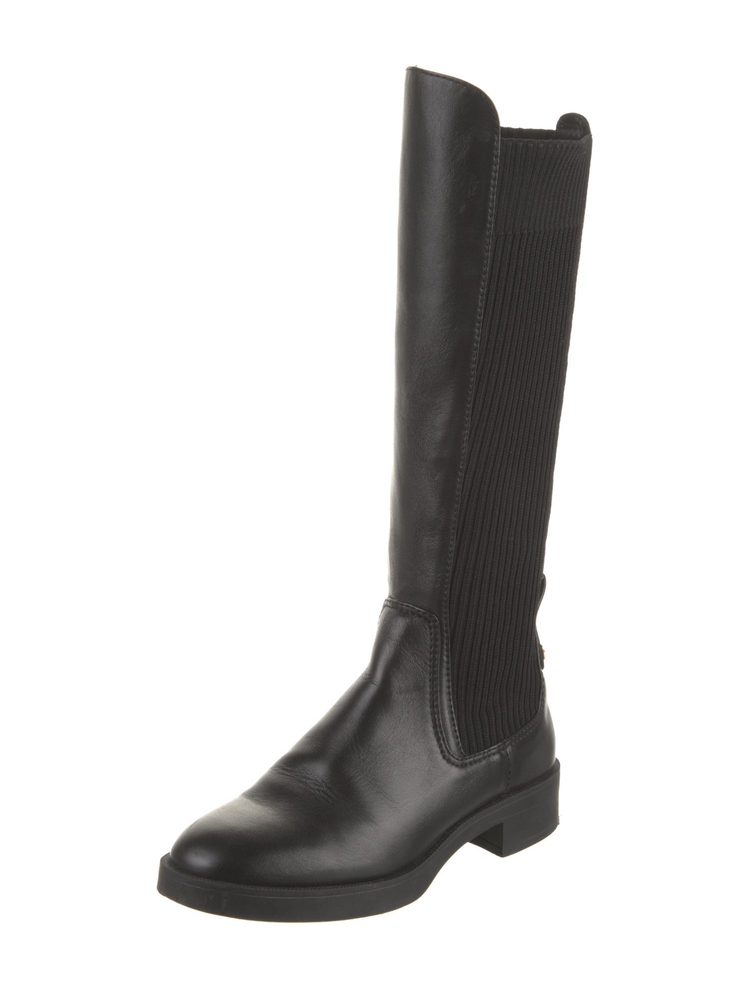 Larroude Leather Riding Boots