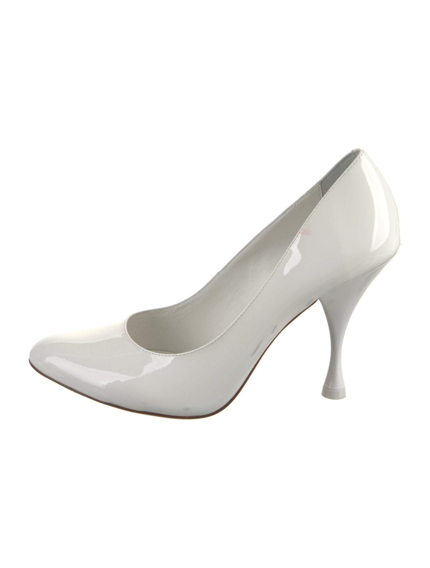 Larroude Patent Leather Pumps