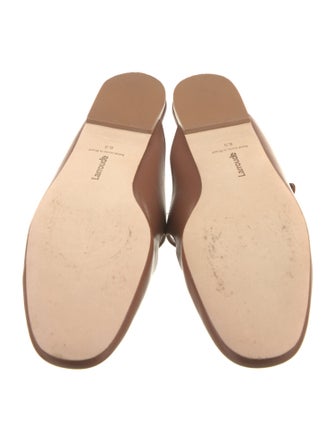 Larroude Leather Mules