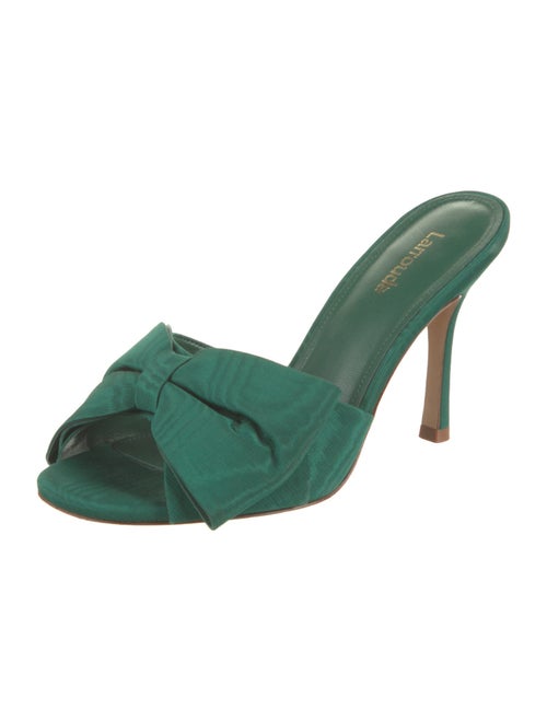 Larroude Bow Accents Slides