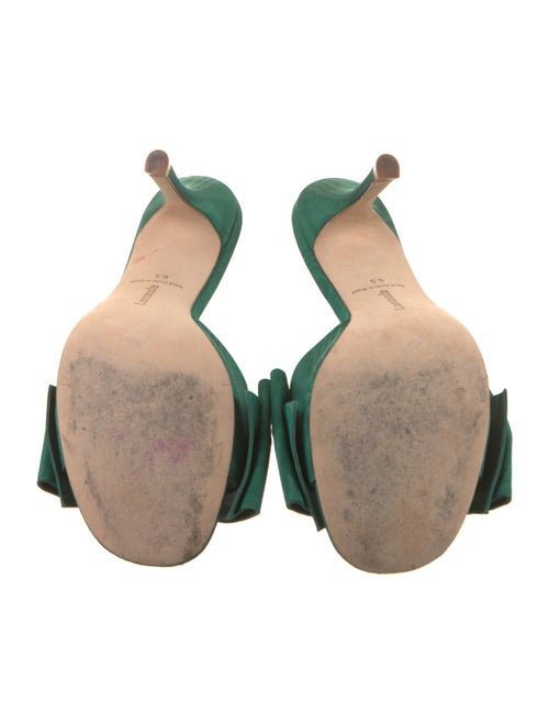 Larroude Bow Accents Slides