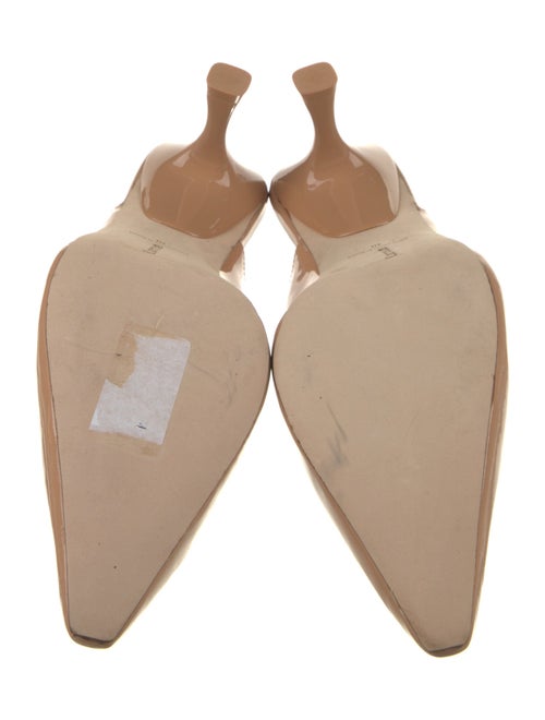 Larroude Patent Leather Mules