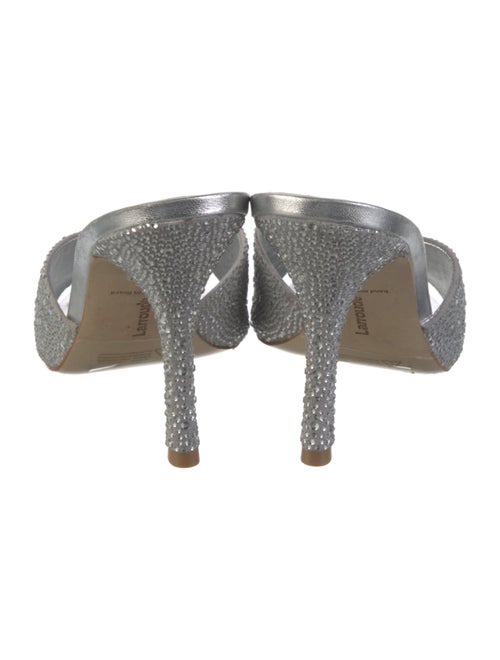 Larroude Crystal Crystal Embellishments Slides