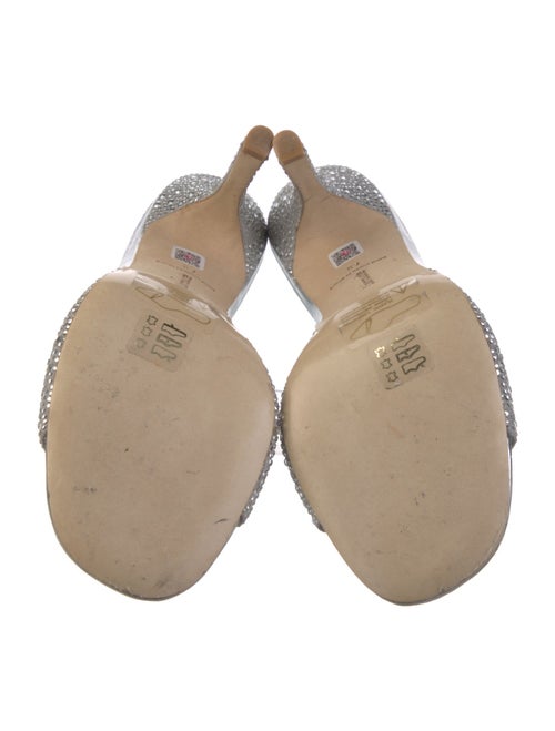 Larroude Crystal Crystal Embellishments Slides