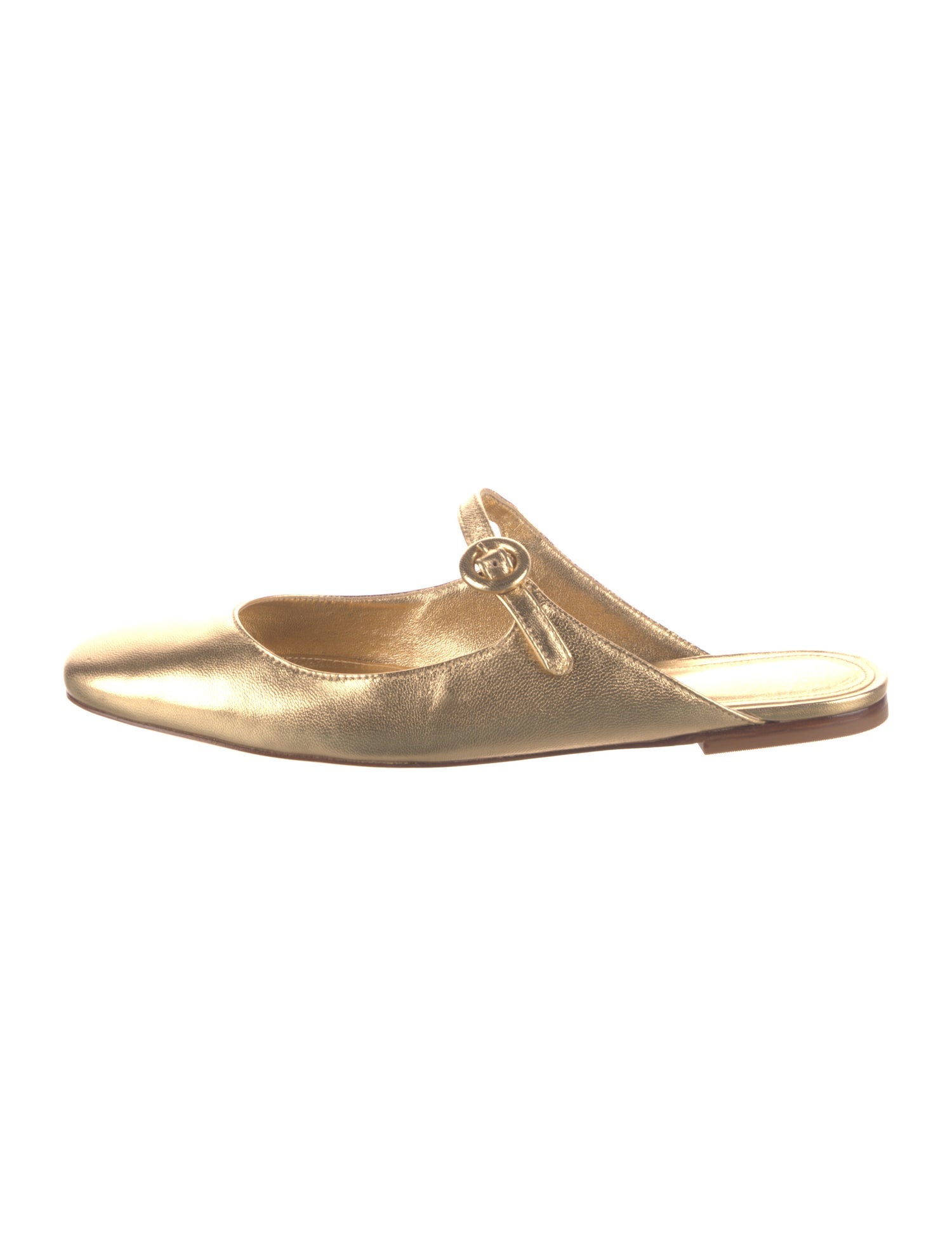 Larroude Leather Mules