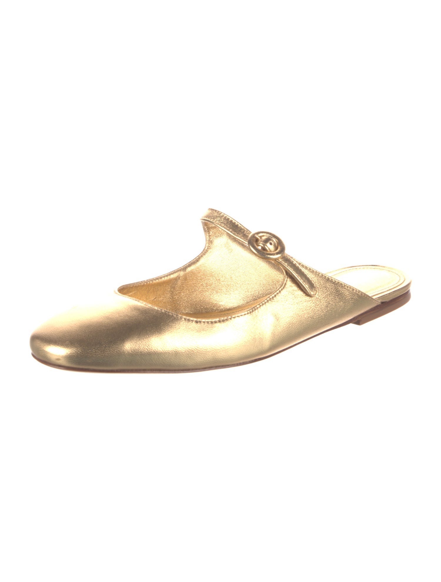 Larroude Leather Mules