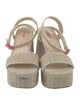 Larroude Raffia Sandals