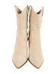 Larroude Suede Western Boots