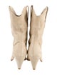 Larroude Suede Western Boots