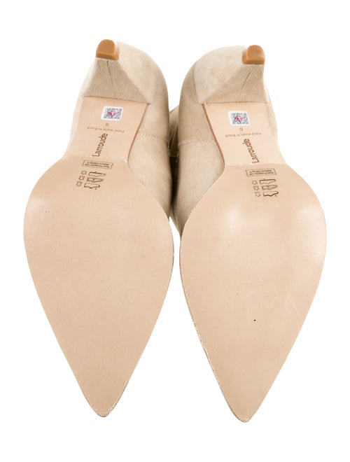 Larroude Suede Western Boots