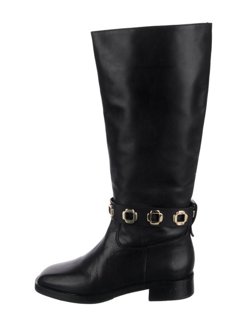 Larroude Leather Riding Boots