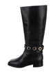 Larroude Leather Riding Boots