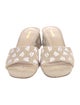Larroude Canvas Printed Slides