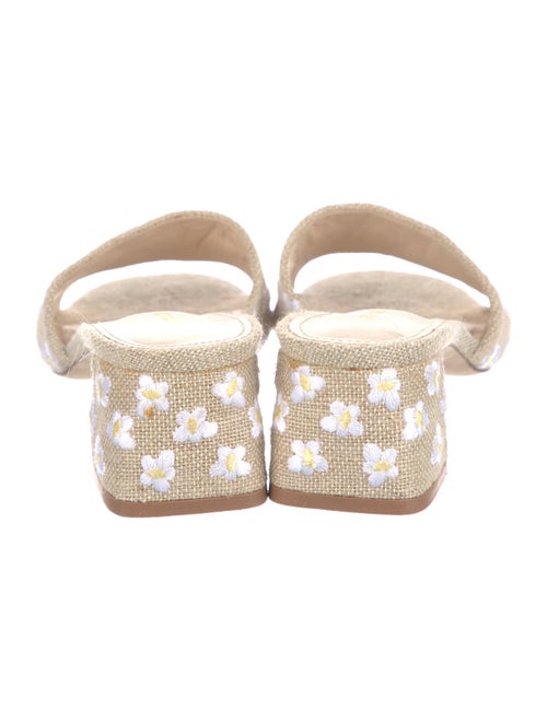 Larroude Canvas Printed Slides