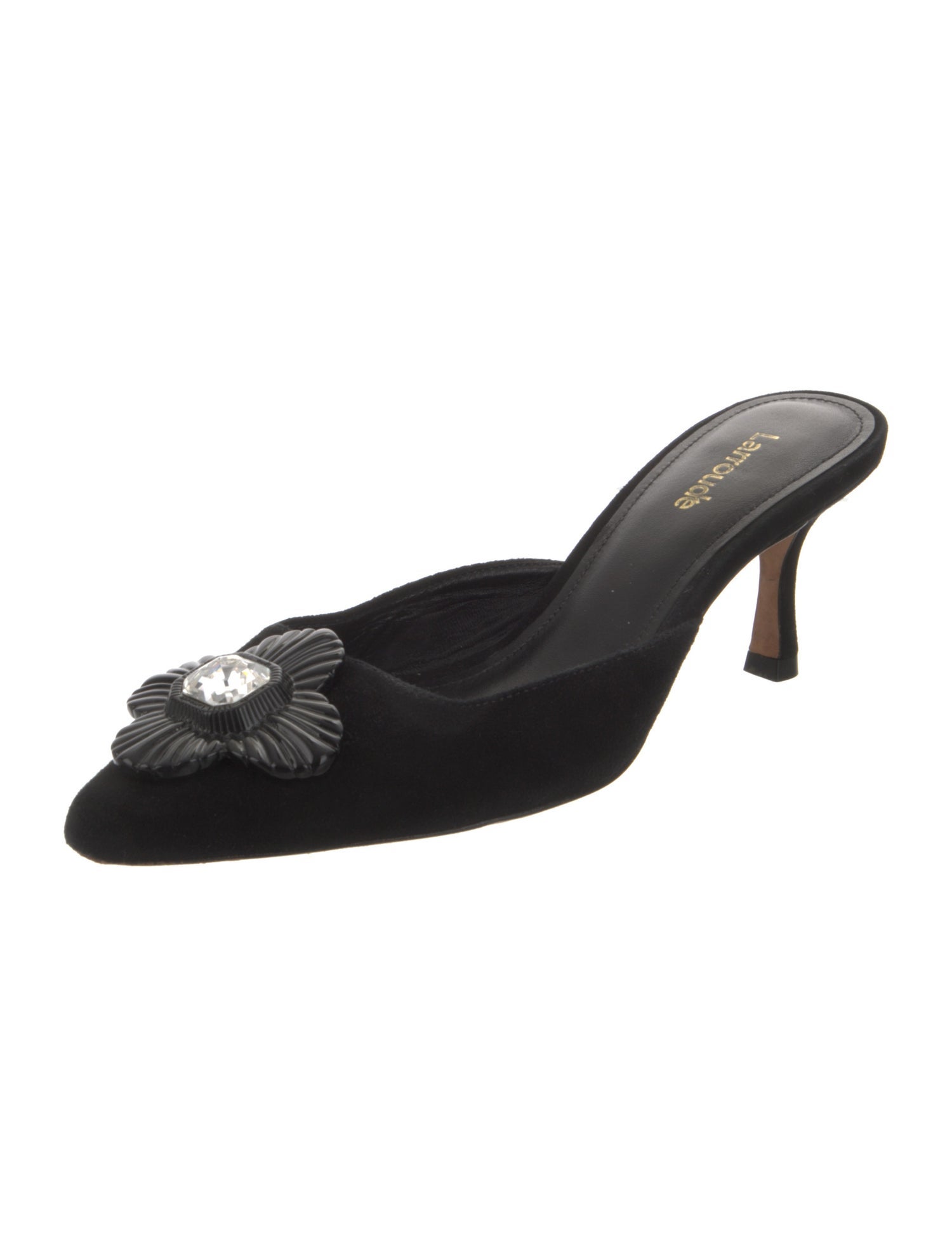 Larroude Canvas Mules