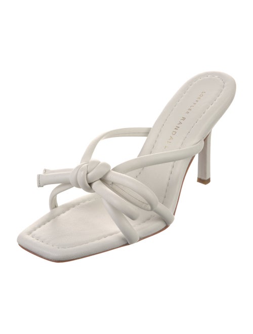 Larroude Leather Slides