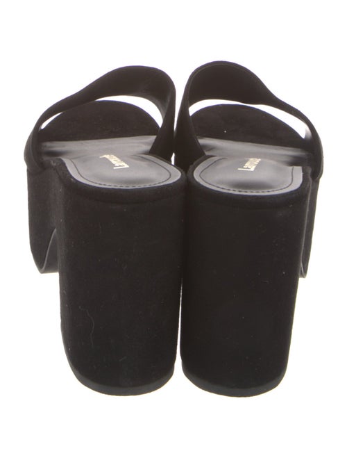 Larroude Suede Slides