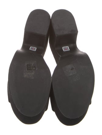Larroude Suede Slides