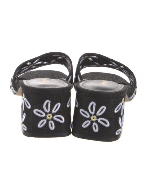 Larroude Canvas Printed Slides