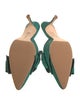 Larroude Bow Accents Mules