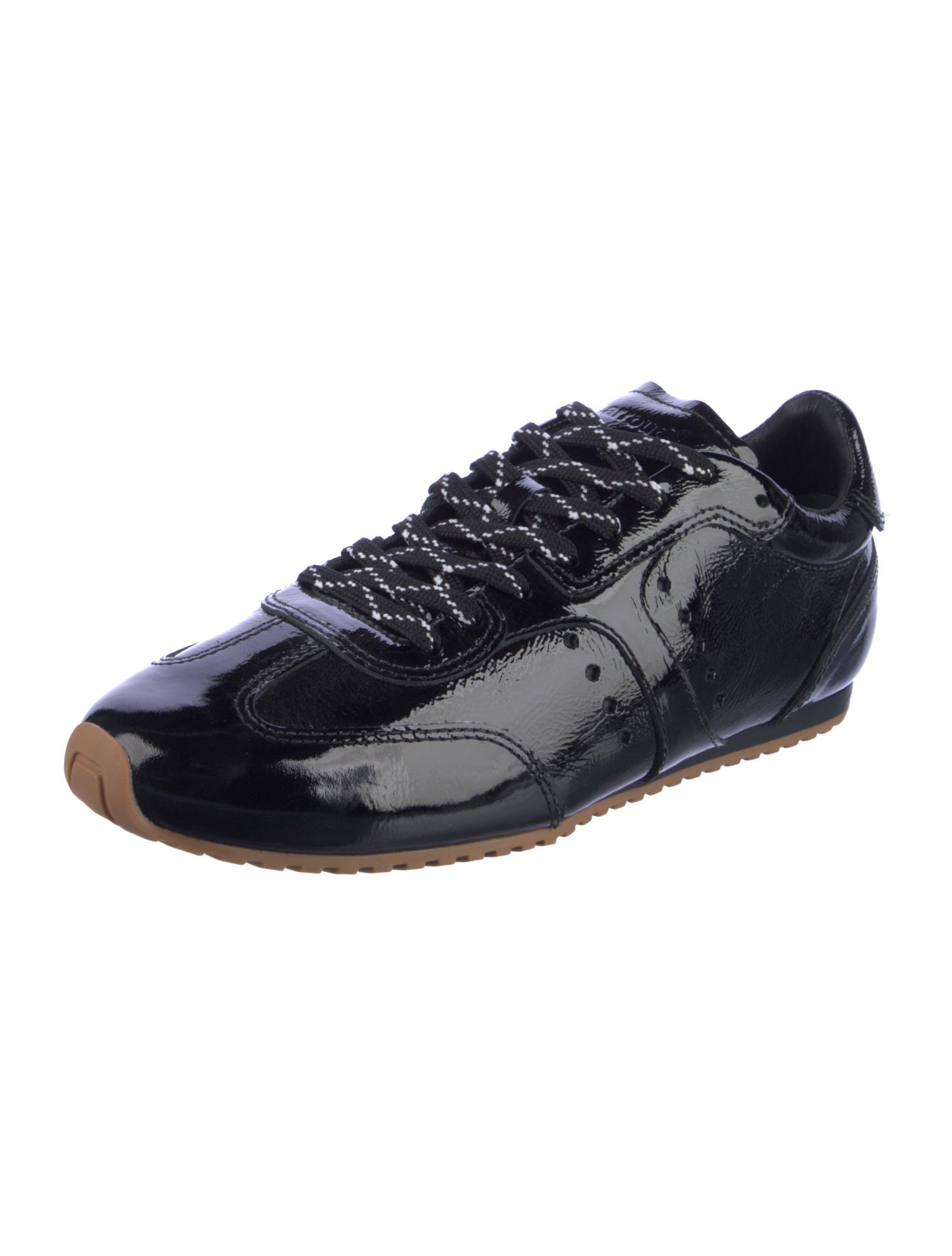Larroude Patent Leather Sneakers