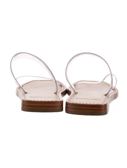 Larroude Leather Slides