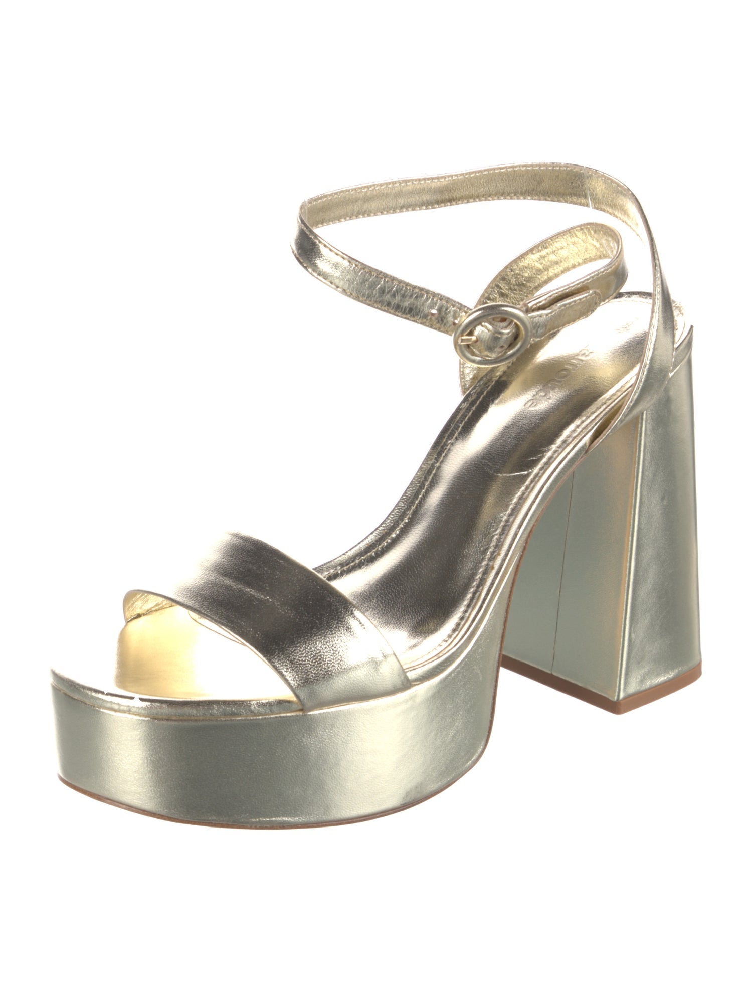 Larroude Leather Sandals