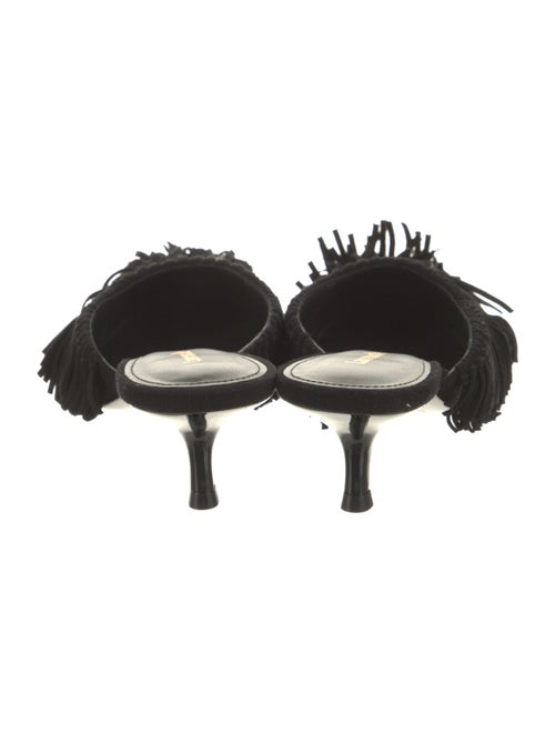 Larroude Suede Mules