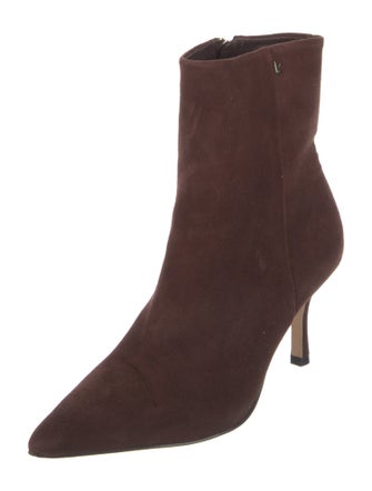 Larroude Suede Boots