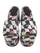 Larroude Canvas Printed Slides