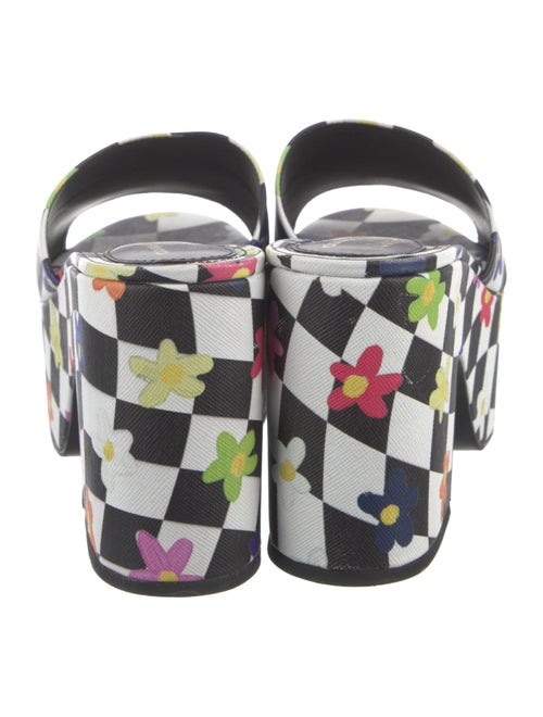 Larroude Canvas Printed Slides