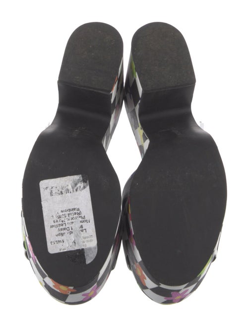 Larroude Canvas Printed Slides