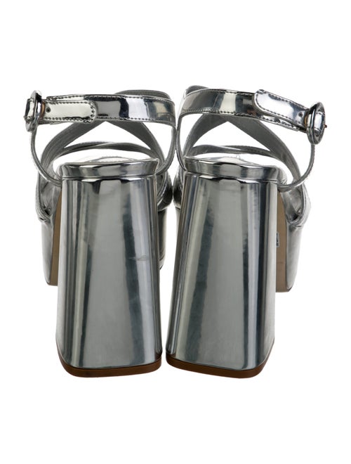 Larroude Leather Slingback Sandals