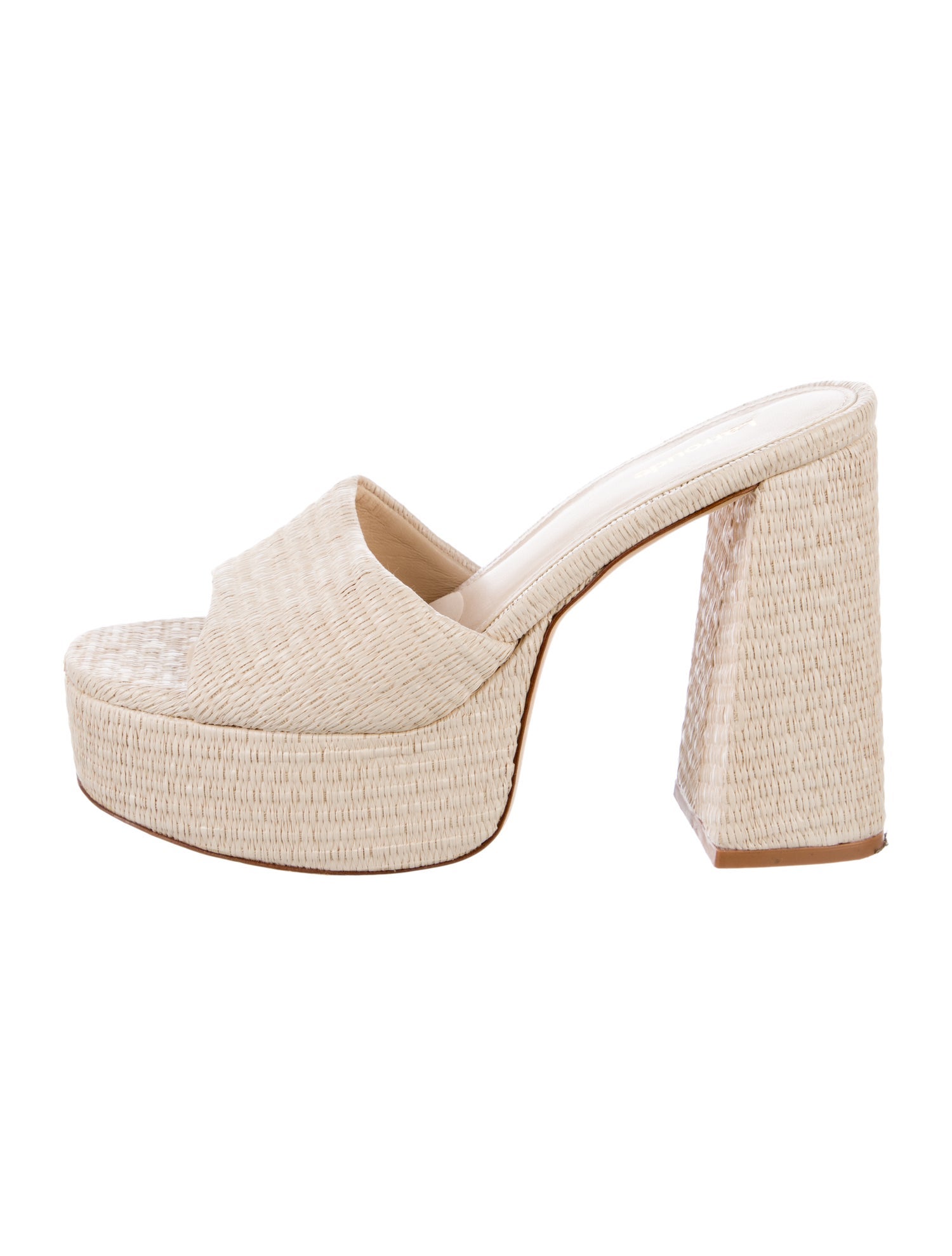 Larroude Straw Slides