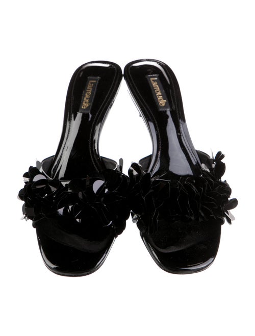 Larroude Leather Slides