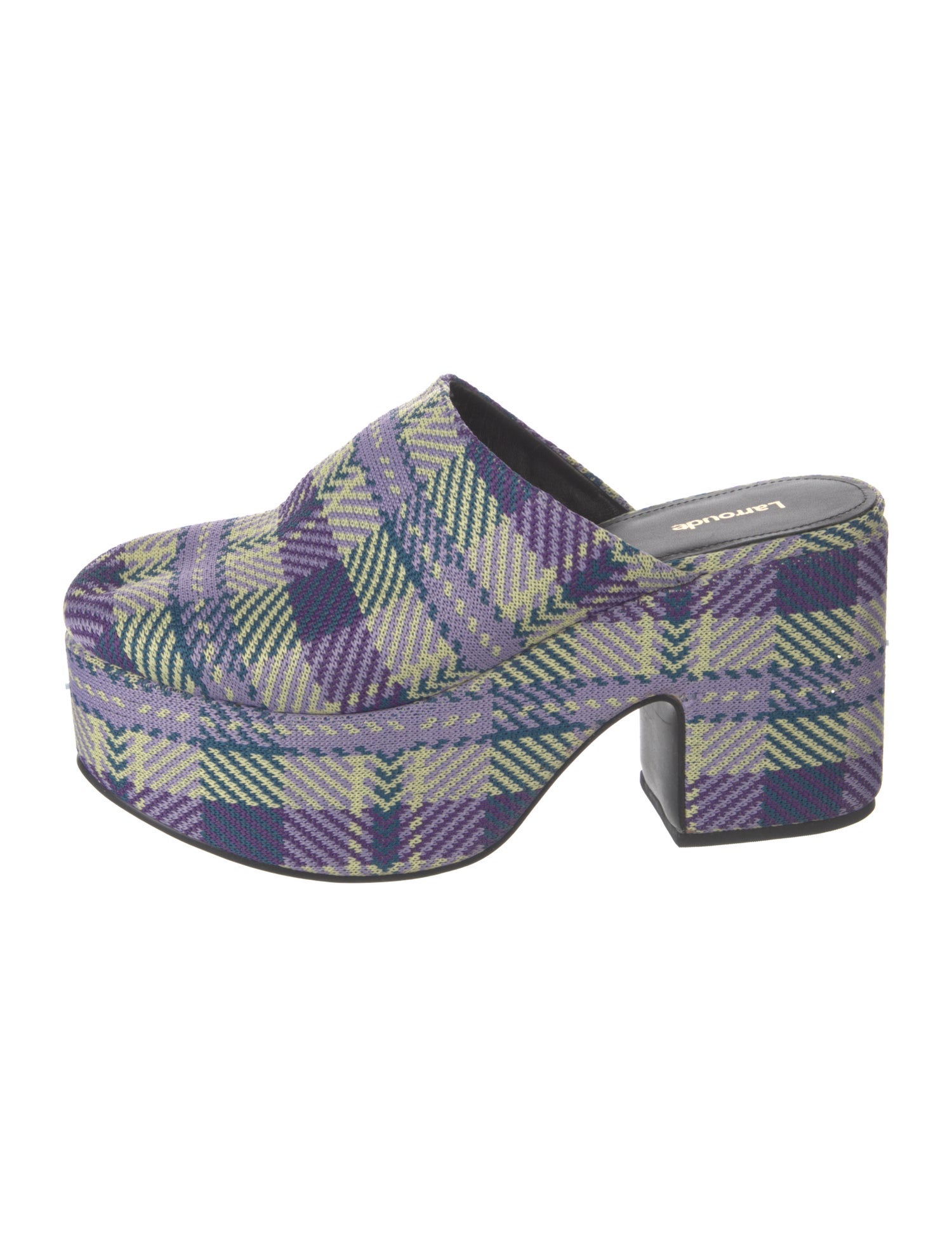 Larroude Printed Mules