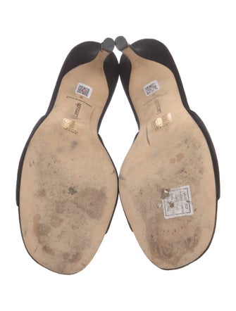 Larroude Suede Slides