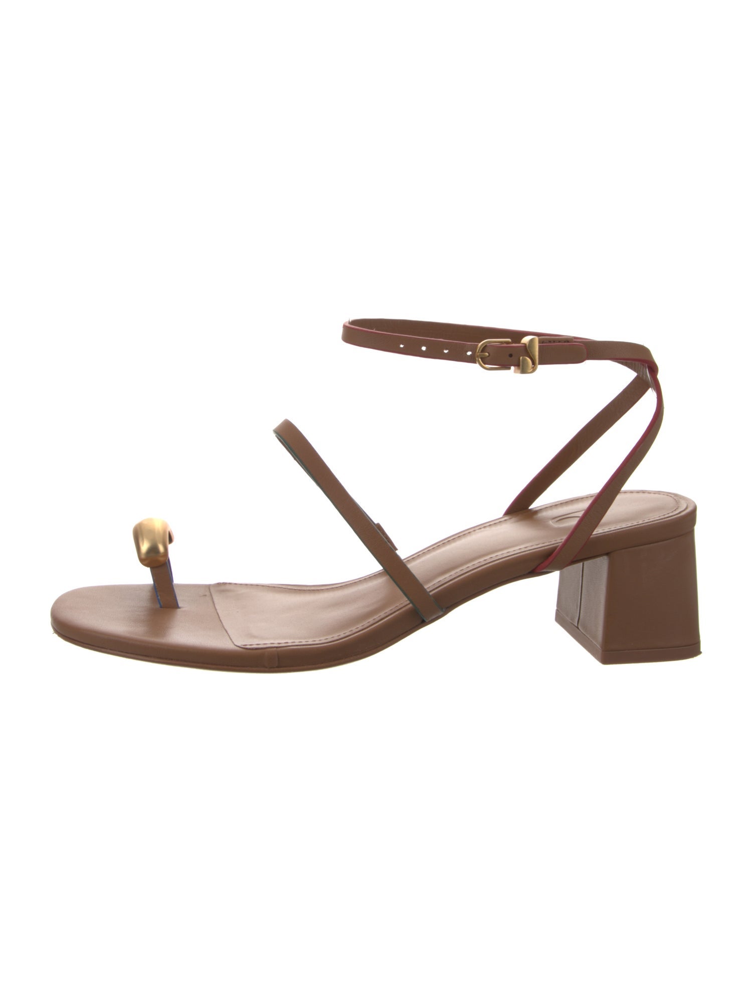 Larroude Leather Sandals